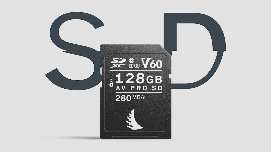 Load video: AngelBird  AV PRO SD V60 128 GB