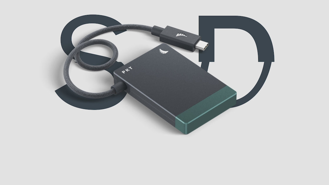 Load video: AngelBird  Card Reader PKT SD