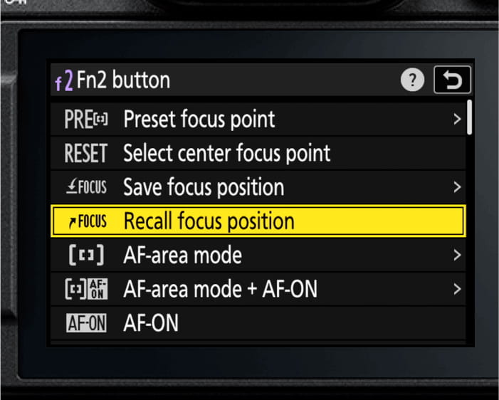 Pull focus by touch.