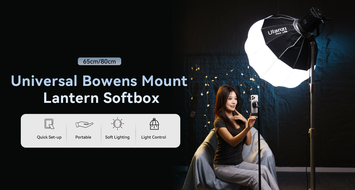 Ulanzi Lantern Softbox with Bowens Mount (65cm/80cm)