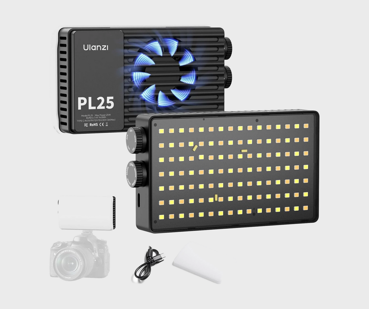 Ulanzi PL25 25W Bi-Color LED Video Light