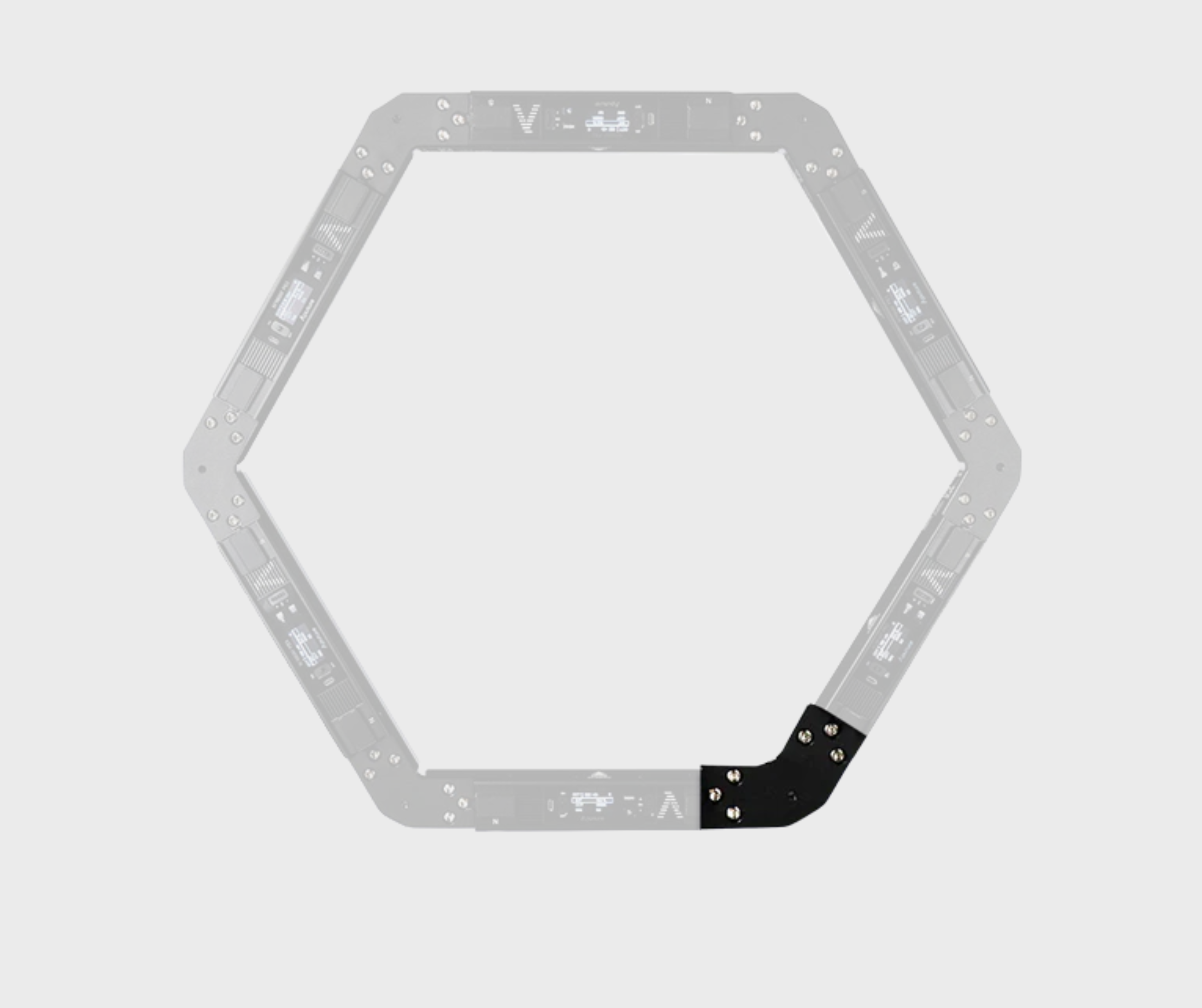 Aputure INFINIBAR Connectors Hexagon Flat Connector