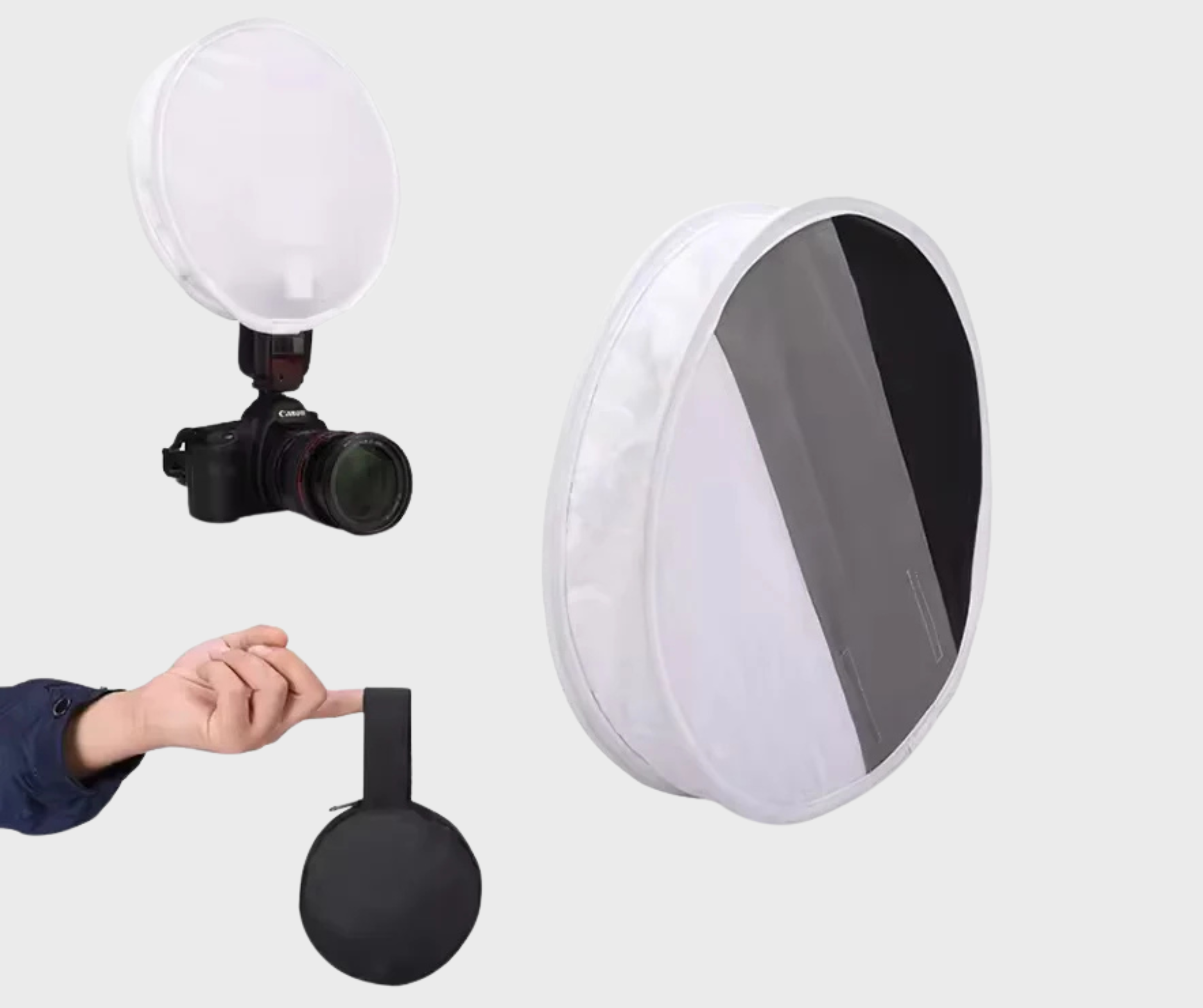 FX Studio 2-in-1 Softbox with Grid – 30cm