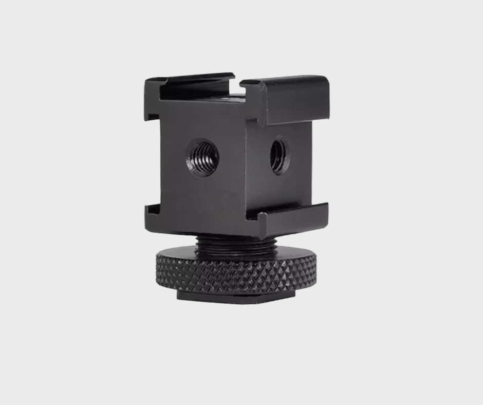Mamen Q1-L4 Triple Head Cold Shoe Mount