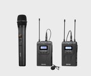 Boya BY-WM8 Pro UHF Dual-Channel Wireless Microphone System