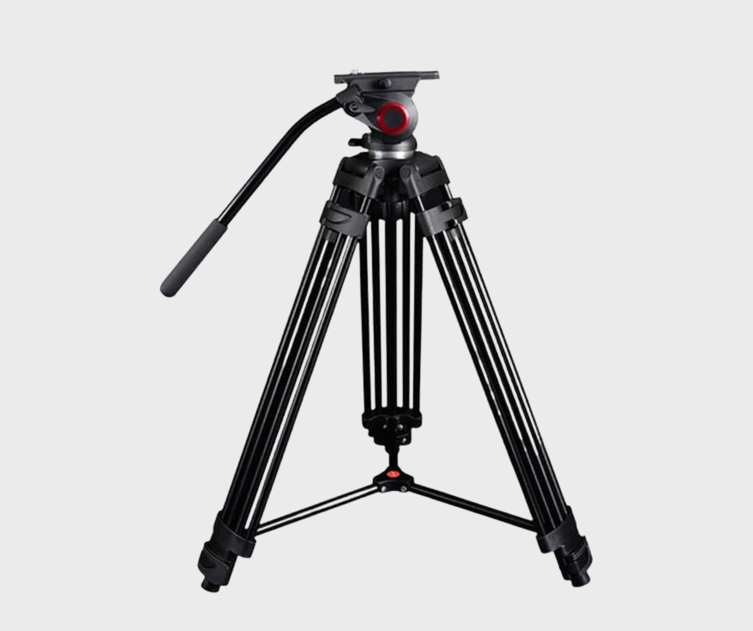CAME-TV 10 KG Aluminum Video Tripod With Fluid Head TP601A