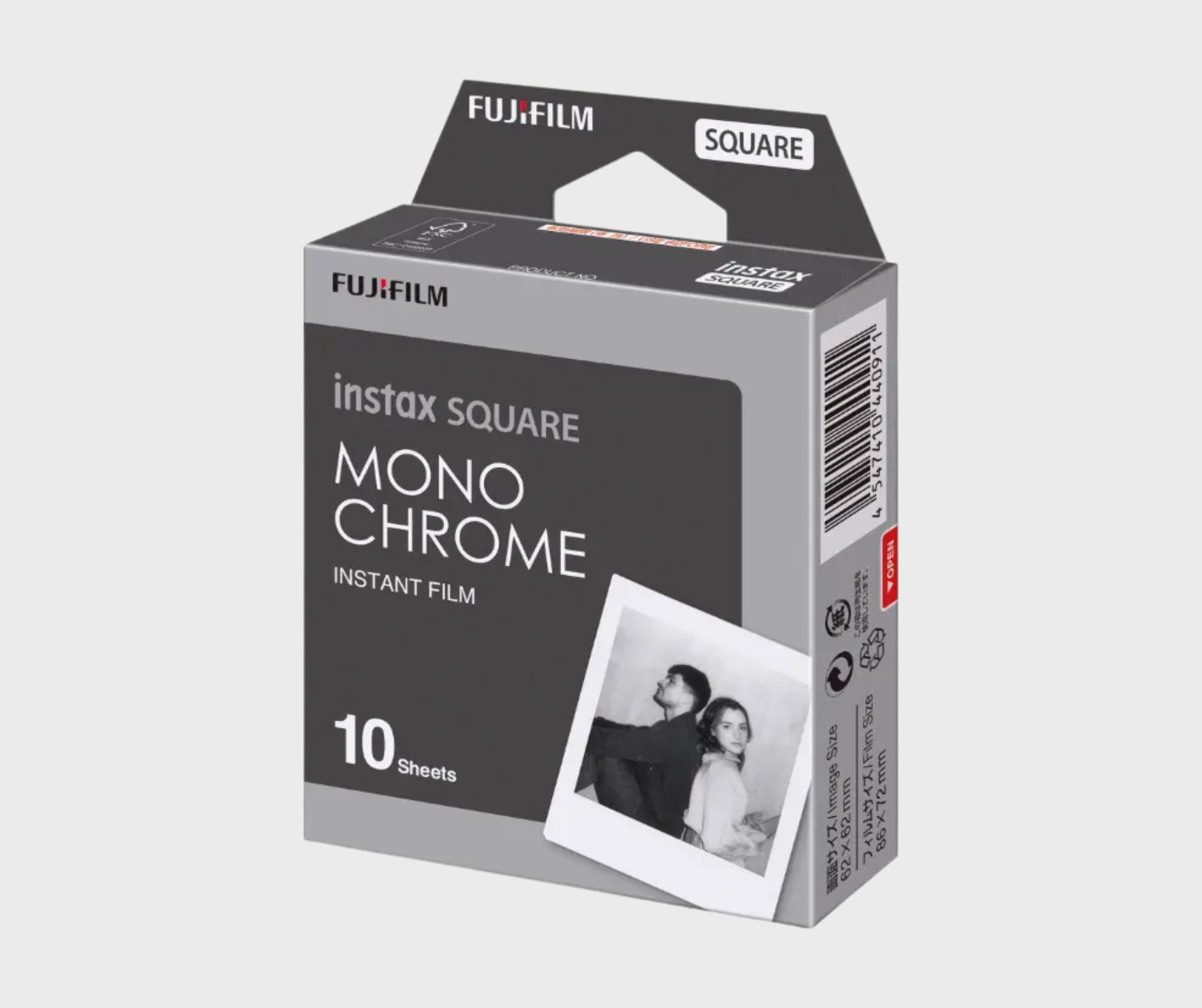 FUJIFILM Instax SQUARE Monochrome Instant Film {10 Exposures}