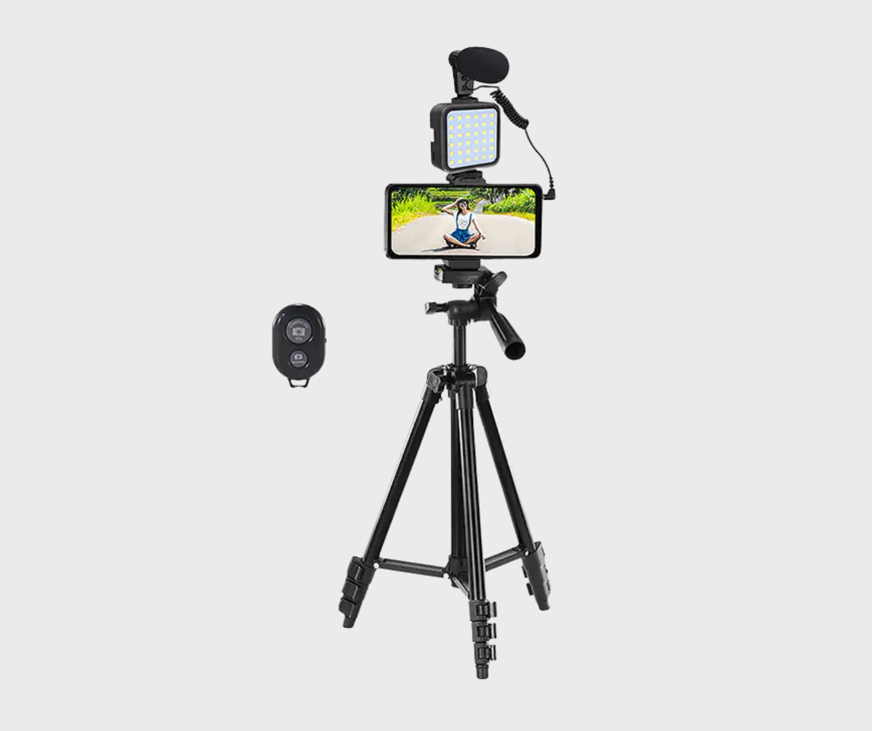 Jumpflash Vlogging Kit with 125cm Tripod KIT-05LM