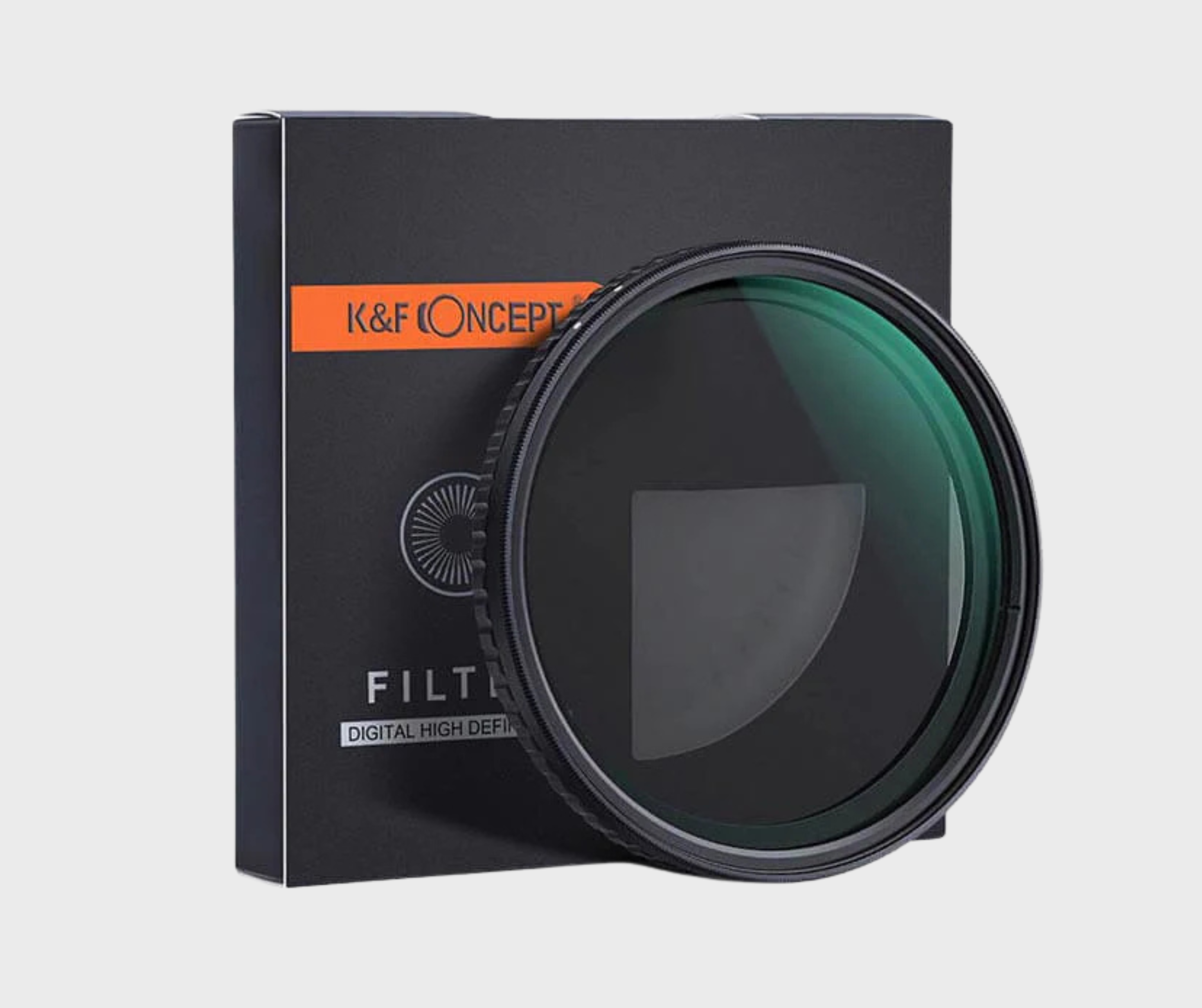 K&F Fader ND Filter ND2-ND32 No Black Cross