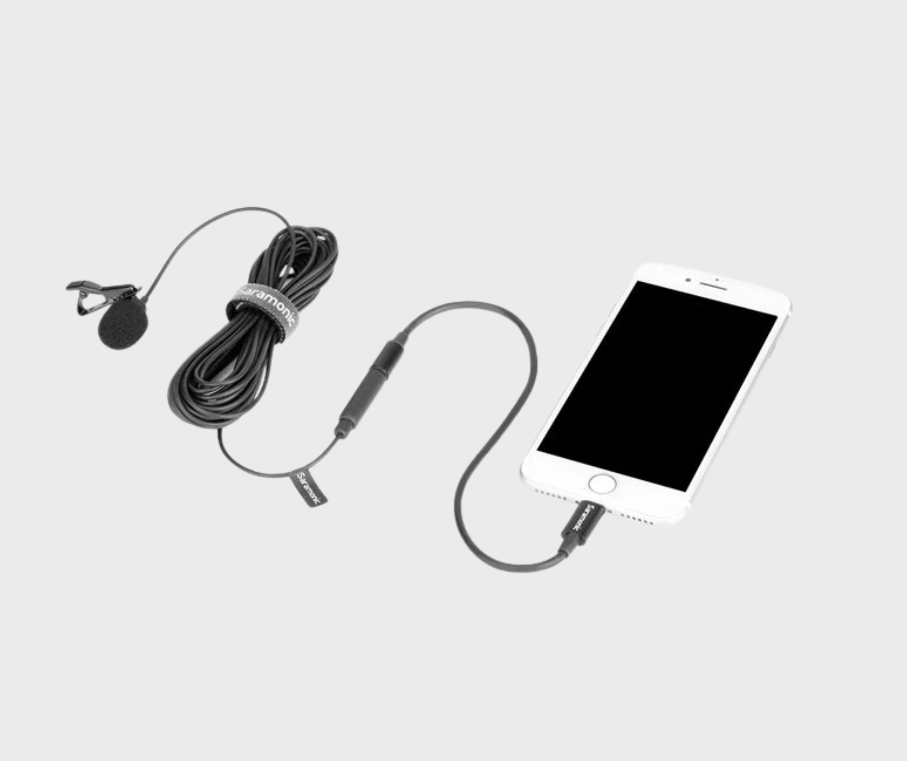 Saramonic LavMicro U1B Lavalier Mic for iOS Devices {600cm Cable}