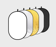 NEEWER 5 in 1 Portable Lighting Reflector/Diffuser Kit 80 X120cm