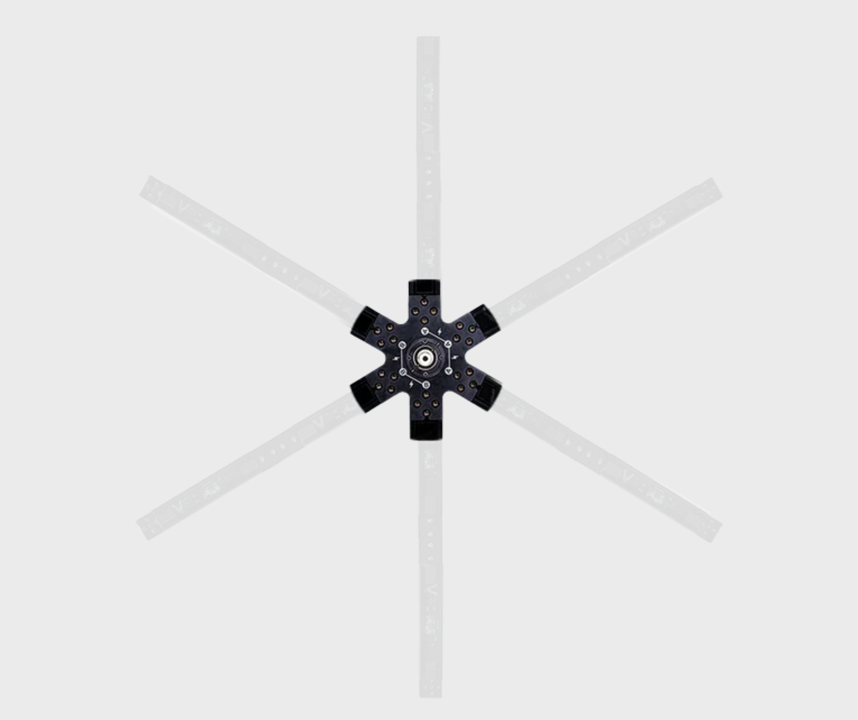 Aputure INFINIBAR Connectors 6-Way Flat Connector