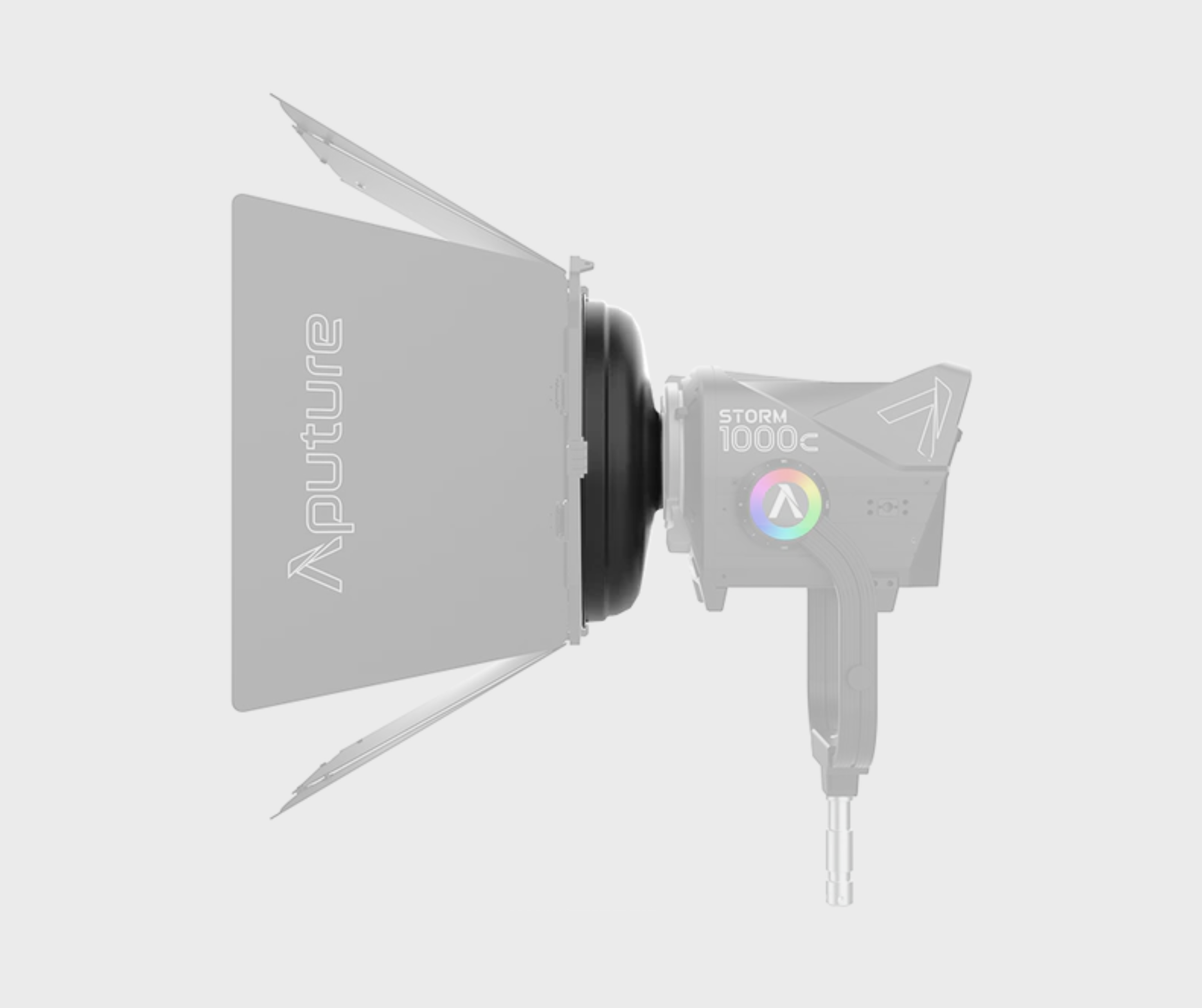 Aputure STORM 1000c/1200x Barn Doors Adapter