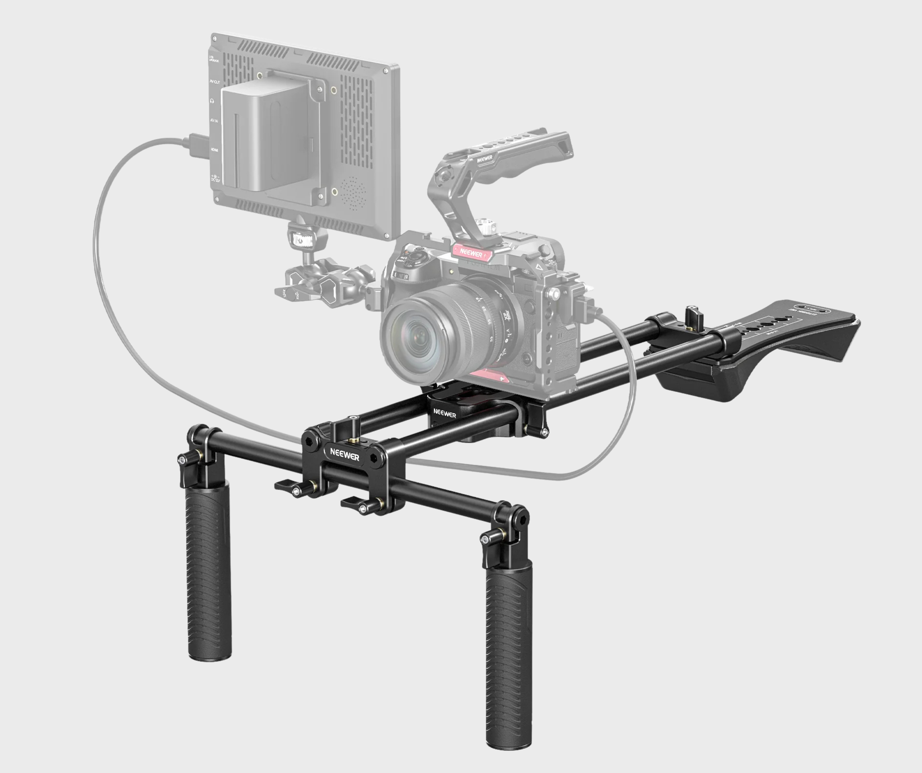 NEEWER SR004 Universal Shoulder Rig Kit
