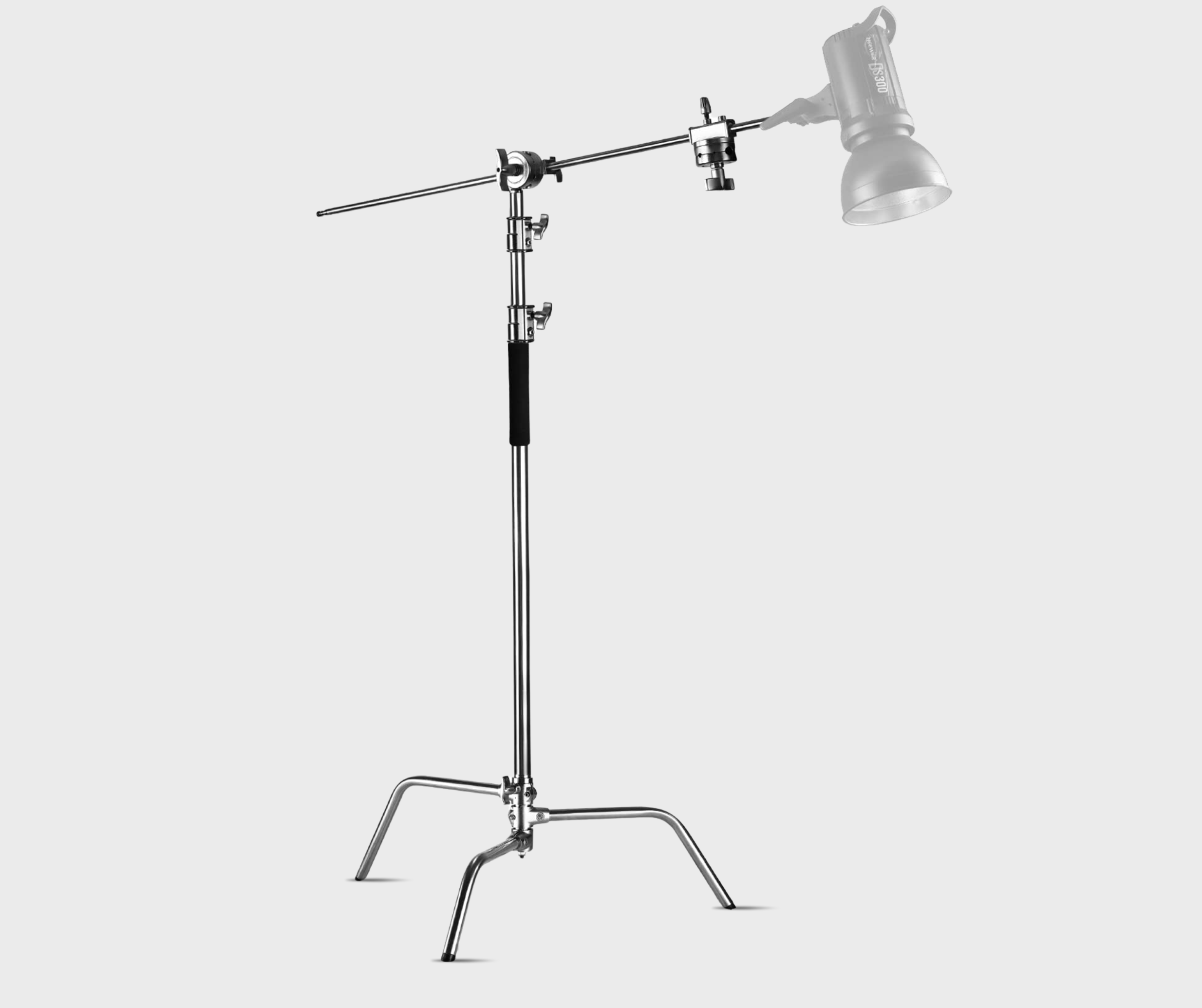 Fx Studio 3.3M Stainless Steel C-Stand with Boom Arm