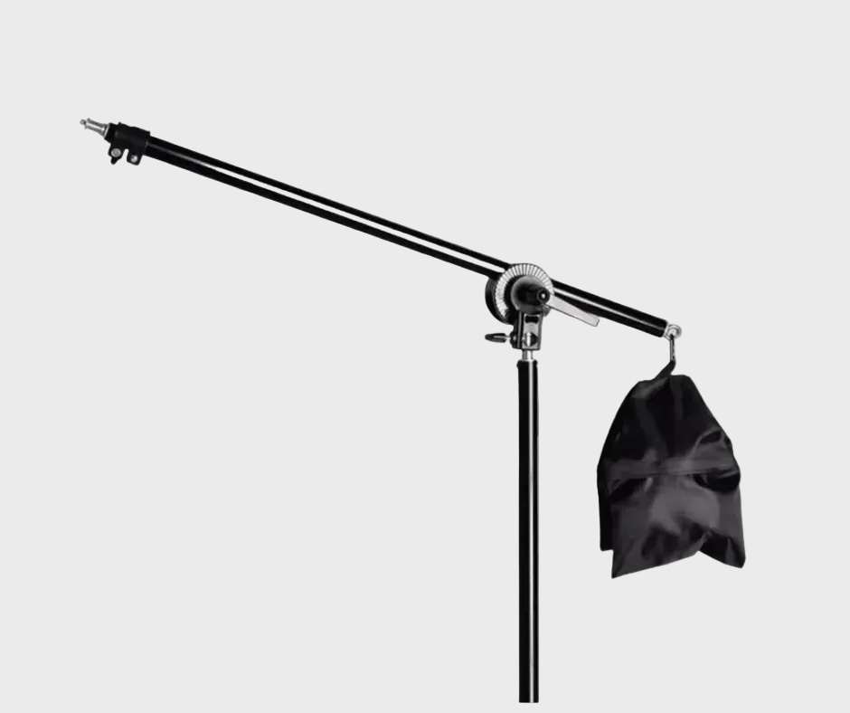 FX Studio Telescopic Light Boom Arm (70–138cm) with Dual-Diameter Tubing