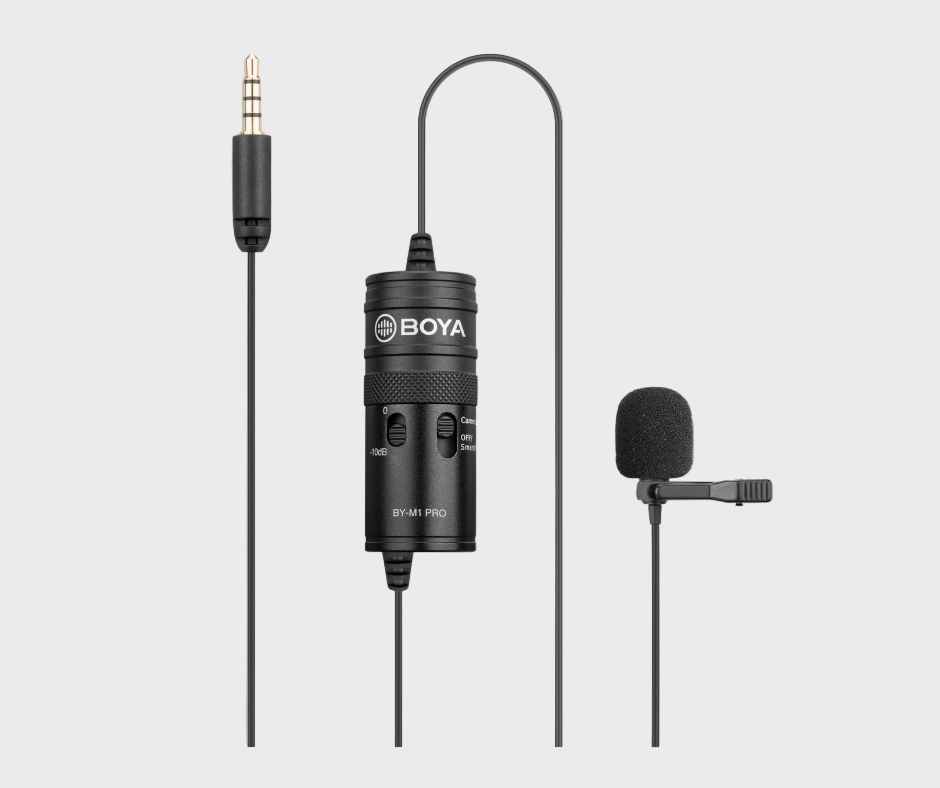 BOYA BY-M1 Pro Omnidirectional Lavalier Microphone