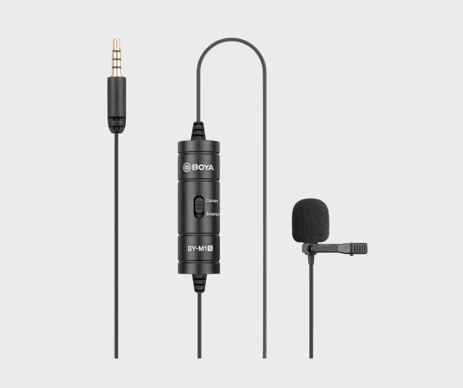 Boya BY-M1S Universal Lavalier Microphone