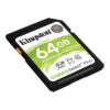 Kingston Canvas Select Plus 64GB SDHC 100MB/s C10 UHS-I Memory Card 3