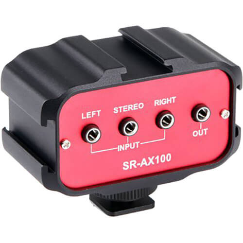 Saramonic SR-AX100 2-Channel Audio Adapter 4