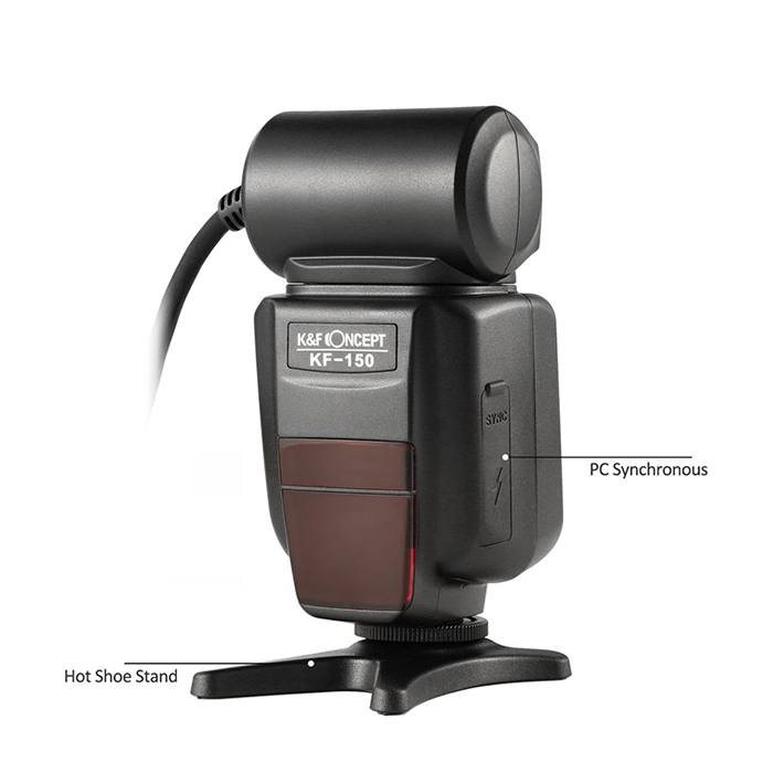 KF150 TTL Marco Ring Flash for Canon EOS Rebel GN14 6