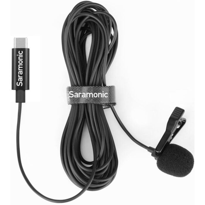 Saramonic LavMicro U3A Lavalier Microphone USB Type-C for Android {600cm Cable} 1
