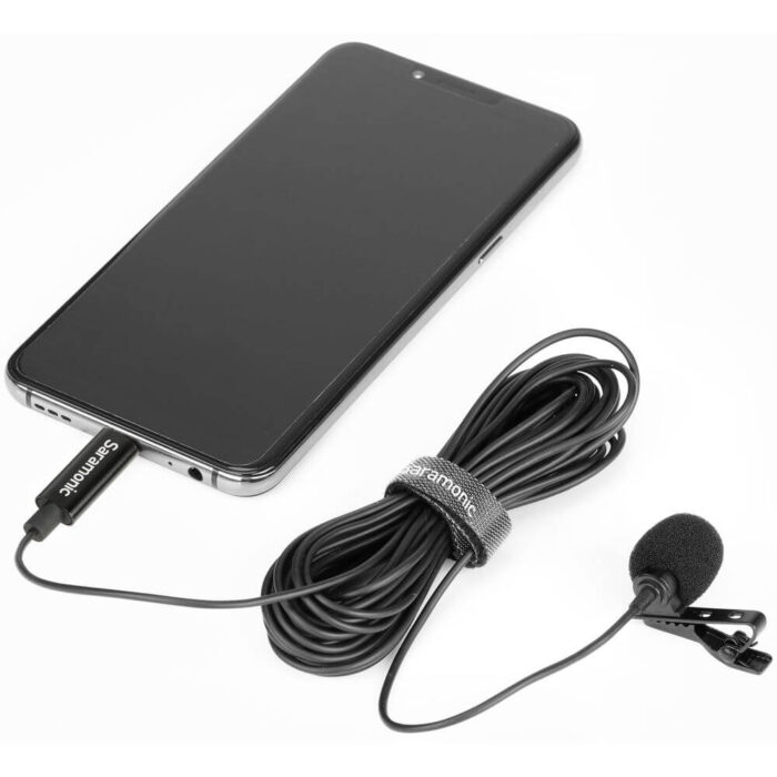 Saramonic LavMicro U3A Lavalier Microphone USB Type-C for Android {600cm Cable} 3