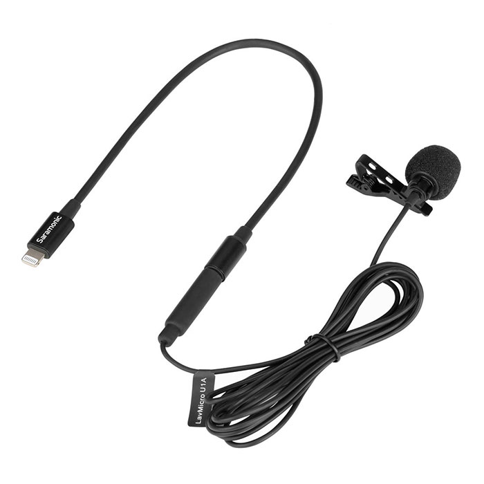 Saramonic LavMicro U1A Lavalier Mic for iOS Devices {200cm Cable} 3