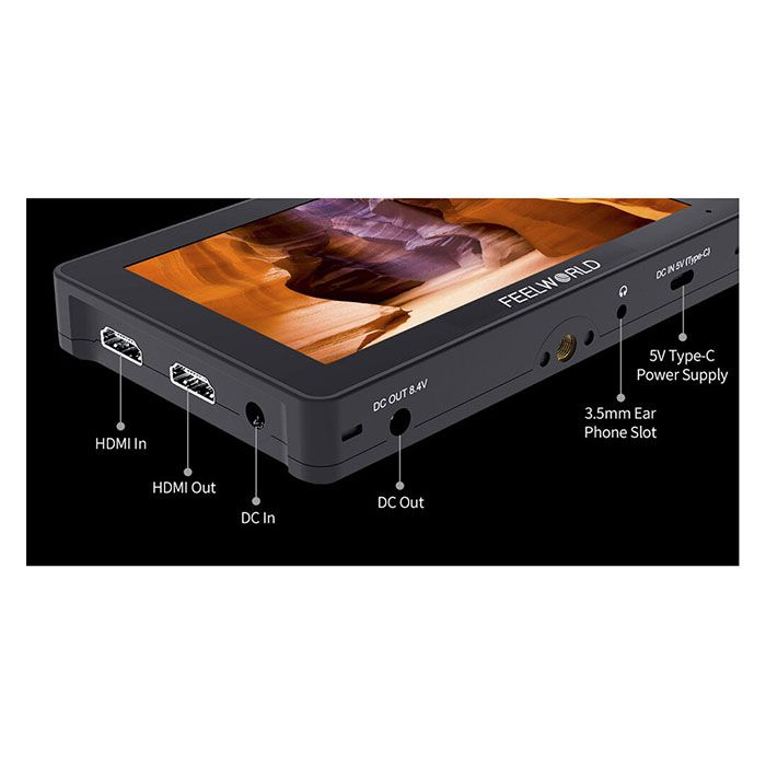 FeelWorld F5 Pro V2 5.5" 4K HDMI IPS Touchscreen Monitor 6