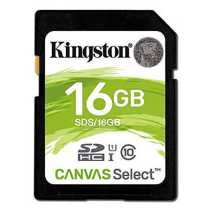 Kingston Canvas Select 16GB SDHC 80MB/s C10 UHS-I Memory Card