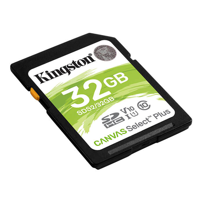Kingston Canvas Select Plus 32GB SDHC 100MB/s C10 UHS-I Memory Card 1