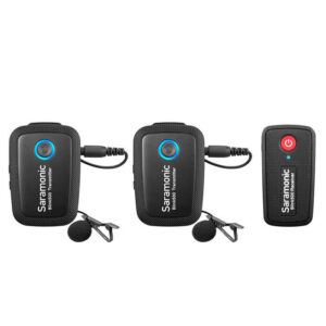 Saramonic Blink 500 B2 2-Person Digital Camera-Mount Wireless Omni Lavalier Microphone System (2.4 GHz)