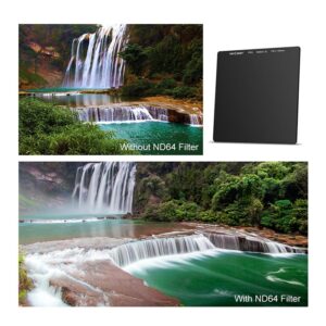 K&F SN50 ND64 100x100mm 6 Stop ND Square Filter