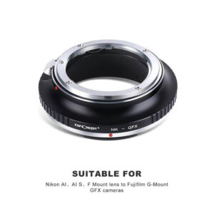 K&F M11211 Nikon F Lens to Fuji GFX Lens Mount Adapter