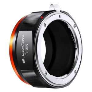 K&F M11105 NIKON – NEX PRO high precision lens adapter {Orange}