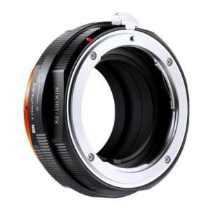 K&F M18115 Nikon G-FX PRO high precision lens adapter {Orange}