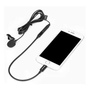 Saramonic LavMicro U1A Omnidirectional Lavalier Microphone with Lightning Connector for iOS Devices {200cm Cable}