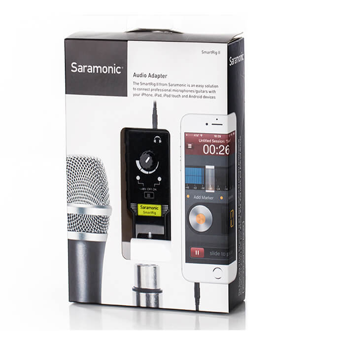 Saramonic SmartRig II Audio Adapter for Professional Microphones/Guitars 4