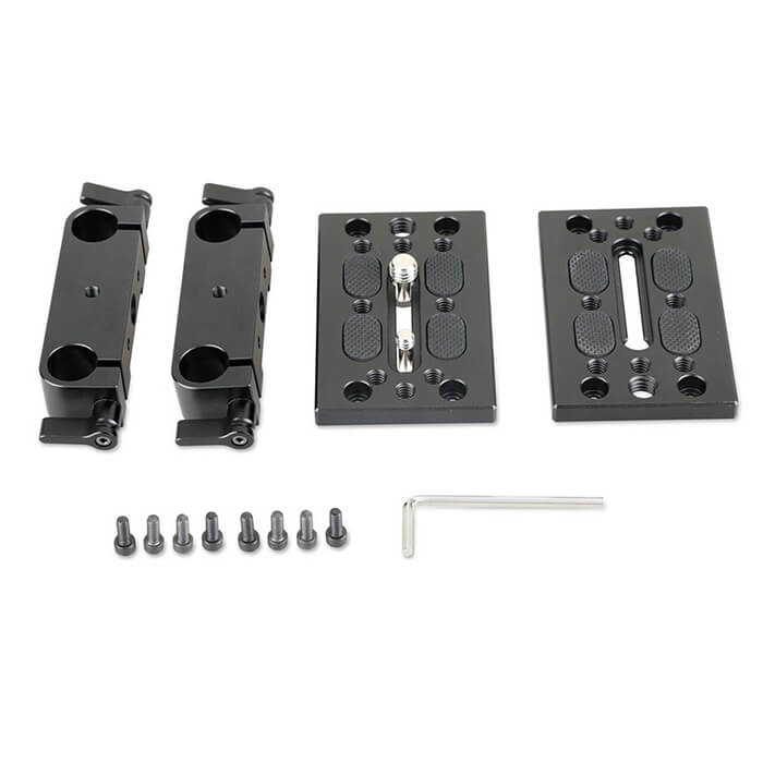SmallRig Baseplate with Dual 15mm Rod Clamp 1798 9
