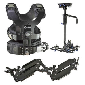 CAME-TV Pro Camera Carbon Stabilizer with Support Vest and Support Arm