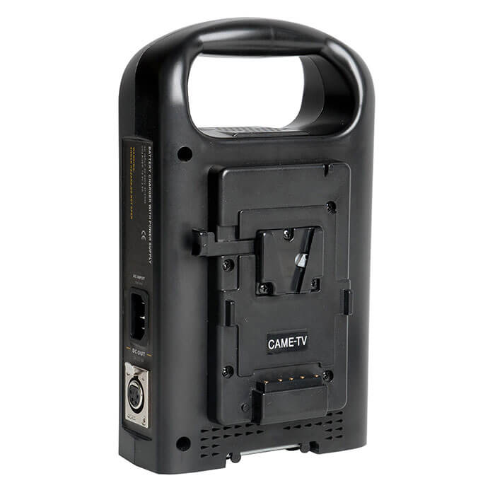 CAME-TV Dual V-Mount Battery Charger and Power Supply