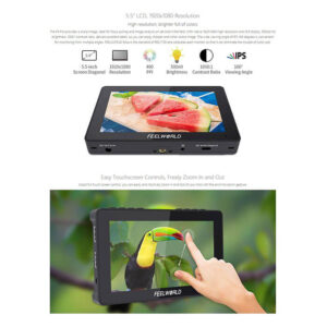 CAME-TV 5.5in Touch Screen DSLR Camera Field Monitor F5-PRO