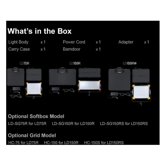 Godox LD75R RGB Panel Light