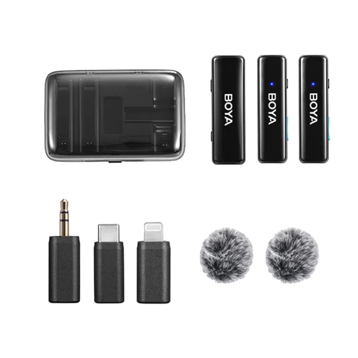 BOYALINK Wireless Microphone System All-in-one 2.4GHz