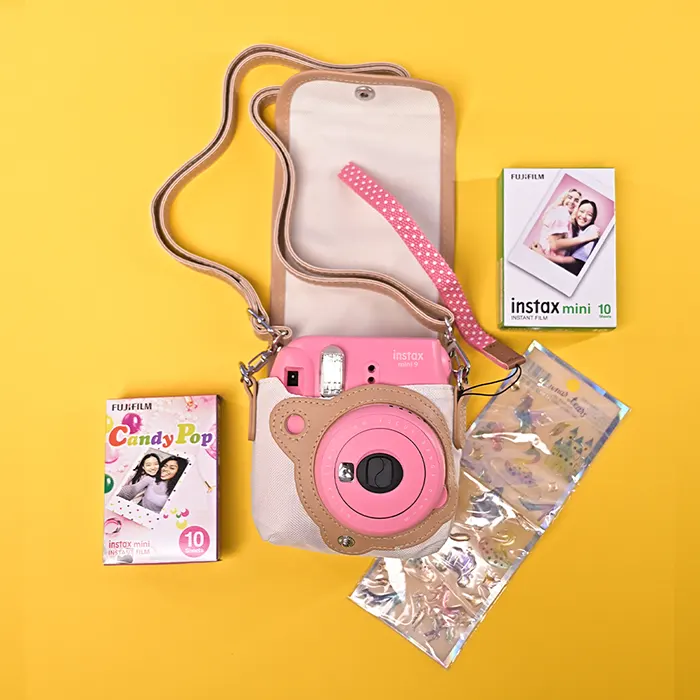 Fujifilm Instax mini 9 Gift Box {Flamingo Pink}
