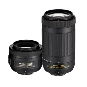 Nikon 35mm and 70-300mm Lens Bundle