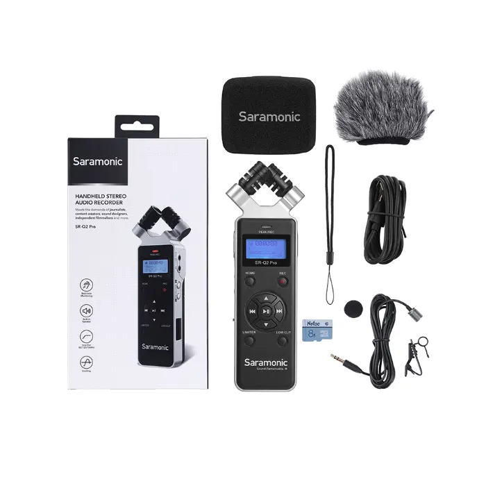 Saramonic SR-Q2 Pro Handheld Stereo Audio Recorder