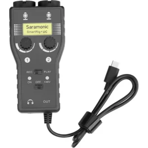 Saramonic SmartRig+UC 2-Channel Audio Interface for USB-C Devices