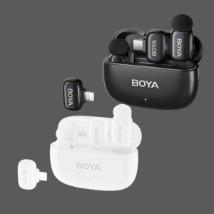 BOYA Mini Ultra 2-Person Wireless Microphone With Charging Case